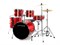 08W-1000Red Ударная установка, красная, Fleet 08W-1000Red - фото 18606