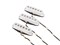 BGP401SW True Vintage Stratocaster Комплект магнитных звукоснимателей, белый, Bagdasar guitars BGP401SW - фото 22402