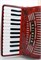 A1620 (1303) Hohnica 12 Аккордеон, красный, Hohner A1620 - фото 27661