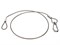 BXS04S760-PVC Страховочный трос, 760мм, 60кг, LFocus BXS04S760-PVC - фото 28515