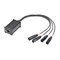 CXA031 DMX кабель, 4хXLR(3p)male - RJ-45, Soundking CXA031 - фото 28580