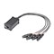 CXA032 DMX кабель, 4хXLR(3p)female - RJ-45, Soundking CXA032 - фото 28581