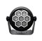 IP-710E Светодиодный прожектор смены цвета, RGBW, IP65, 7х10Вт, LFocus IP-710E - фото 28702