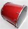 BK-14K Барабан кавказский 14", 34х35.6см, красный, Мастерская Бехтеревых BK-14K - фото 28840
