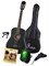 FCG-2038CAP-BK-MAT Классическая гитара с чехлом, ремнем, тюнером, черная матовая, Foix FCG-2038CAP-BK-MAT - фото 31419