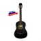 K-Black Гитара классическая, черная, Кунгурская Акустика K-Black - фото 31476