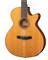 Cort CEC5-NAT-WBAG Классическая гитара, со звукоснимателем, с вырезом, цвет натуральный, чехол CEC5-NAT-WBAG