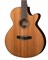 Cort CEC7-NAT-WBAG Классическая гитара со звукоснимателем, с вырезом, цвет натуральный, чехол CEC7-NAT-WBAG