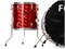Foix LH-21H21 Барабанная установка, красная LH-21H21