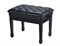 HY-PJ006-GLOSS-BLACK Банкетка, черная, искусственная кожа, Rin HY-PJ006-GLOSS-BLACK - фото 34907