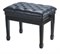 HY-DX06-GLOSS-BLACK Банкетка, черный/черный, искусственная кожа, Rin HY-DX06-GLOSS-BLACK - фото 34936