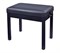 HY-TM20-SATIN-BLACK Банкетка, матовый черный, искусственная кожа, Rin HY-TM20-SATIN-BLACK - фото 34938