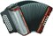 HOHNER Corona II FBbEb red - Аккордеон диатонический A5543 - фото 37250