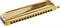 HOHNER Super 64C 7583/64 C gold - Губная гармоника хроматическая M758364 - фото 37419