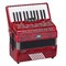 Soundsation VOCE-I-2648-RD Infinito Аккордеон 26/48-3, красный VOCE-I-2648-RD