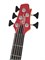 Cort A5-Plus-FMMH-OPBC Artisan Series Бас-гитара 5-струнная, красная A5-Plus-FMMH-OPBC