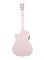 Cort Jade-Classic-PPOP-bag Jade Series Электроакустическая гитара, розовая, с чехлом Jade-Classic-PPOP-bag