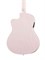 Cort Jade-Classic-PPOP-bag Jade Series Электроакустическая гитара, розовая, с чехлом Jade-Classic-PPOP-bag