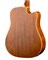 Cort AD880CE-LH-WBAG-NS Standard Series Электроакустическая гитара, леворукая, с вырезом, с чехлом AD880CE-LH-WBAG-NS