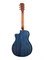 Cort GA-QF-CBB Grand Regal Series Электроакустическая гитара, с вырезом, прозрачный синий GA-QF-CBB