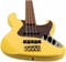 JET JJB-300 VYW бас-гитара Jazz Bass, корпус печеный тополь, гриф и накладка печеный клен, цвет VYW JJB-300 VYW