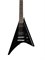 Caraya E233BK Электрогитара "стрела" V-образная, черная E233BK