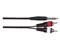 BB304-3M Кабель акустический, 6,35мм, стерео — 2хRCA, 3м, Soundking BB304-3M