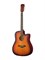Fante FT-221-3TS Акустическая гитара 41", с вырезом, санберст FT-221-3TS