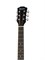 Mirra MAG-38CKIT-BLK Акустическая гитара, с вырезом, черная, с аксессуарами MAG-38CKIT-BLK