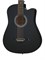 Mirra MAG-38CKIT-BLK Акустическая гитара, с вырезом, черная, с аксессуарами MAG-38CKIT-BLK