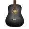 Кунгурская Акустика D-Black-52 Гитара акустическая, черная D-Black-52