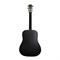 Кунгурская Акустика D-Black-52 Гитара акустическая, черная D-Black-52