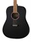 Кунгурская Акустика D-Black-43 Гитара акустическая, черная D-Black-43
