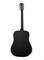 Кунгурская Акустика D-Black-43 Гитара акустическая, черная D-Black-43
