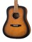 Кунгурская Акустика D-Sunburst-43 Гитара акустическая, санберст D-Sunburst-43