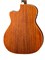 Cort GA-DAO-NAT Grand Regal Series Электро-акустическая гитара, с вырезом, цвет натуральный GA-DAO-NAT