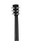 Cort Earth60-BK Earth Series Акустическая гитара, черная Earth60-BK