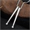 Подвеска в виде барабанных палочек с цепочкой podv_drummer