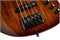 Cort GB-Fusion-5-ABB-wbag GB Series Бас-гитара 5-струнная, коричневая, с чехлом GB-Fusion-5-ABB-wbag