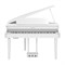 Yamaha CLP-865GP-PWH Clavinova Цифровой рояль, белый CLP-865GP-PWH