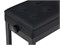 Rin HY-P410-SATIN-BLACK Банкетка, матовый черный, искусственная кожа HY-P410-SATIN-BLACK