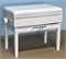 Мозеръ BPM-50/WH Банкетка для пианино или рояля деревянная, белая BPM-50/WH