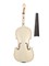 Gliga AW-V044-WH Workshop Gems I Корпус Скрипки, белый 4/4 AW-V044-WH