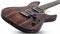 SCHECTER C-1 EXOTIC TREM  EBONY - Электрогитара C-1 EXOTIC TREM  EBONY
