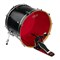 Evans BD22HR Hydraulic Red Пластик для бас-барабана 22" BD22HR