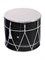 MEZZO MZ-B14mbk Барабан кавказский 14", цвет черный мрамор, с чехлом MZ-B14mbk