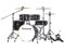 Ludwig LC197-1 Accent Pro Барабанная установка, черная, 2 коробки LC197-1