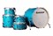 Ludwig LCEM52206 Evolution Maple PRO Барабанная установка, голубая,  (4 коробки) LCEM52206