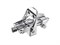 Sonor 19044201 DGS SC Dual Glide System Замок подструнника малого барабана, регулируемая часть,хром 19044201
