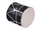 MEZZO MZ-B10mbk Барабан кавказский 10", цвет черный мрамор, с чехлом MZ-B10mbk